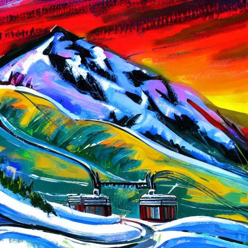 Casal curtindo a neve e as vistas incríveis em Cardrona Alpine Resort, Nova Zelândia, durante as férias da primavera! Aventura e diversão garantidas!