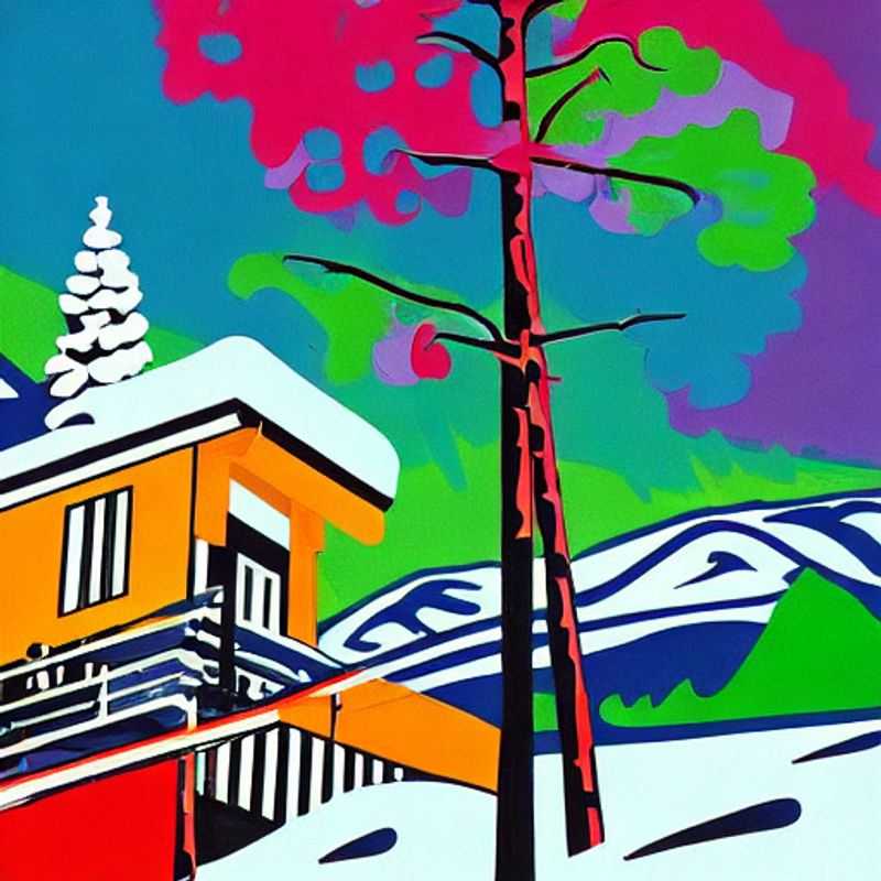 Casal aproveitando o sol da primavera em Trysil, Noruega, com montanhas cobertas de neve ao fundo. Aventura e diversão garantidas durante as férias da primavera!