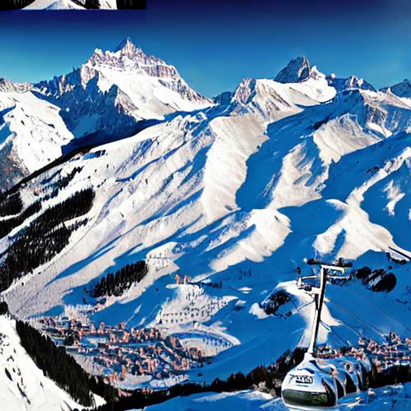 Les Deux Alpes au printemps : une vue imprenable sur les montagnes enneigées et les pistes ensoleillées, parfaite pour des vacances de ski inoubliables.