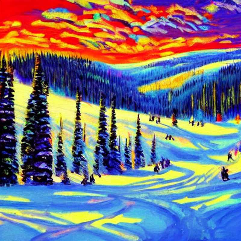 Spring breakers conquering the slopes of Sun Peaks, Canada, surrounded by stunning mountain views during their action-packed getaway.