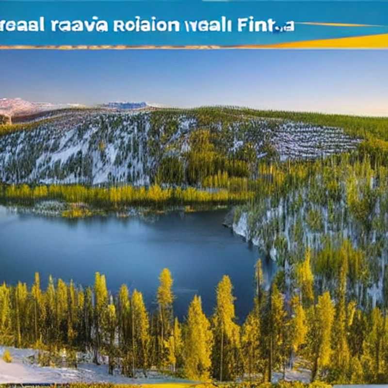 Casal aproveitando o sol da primavera em Levi, Finlândia, com as montanhas cobertas de neve ao fundo - Aventura e paisagens deslumbrantes para suas férias de primavera!