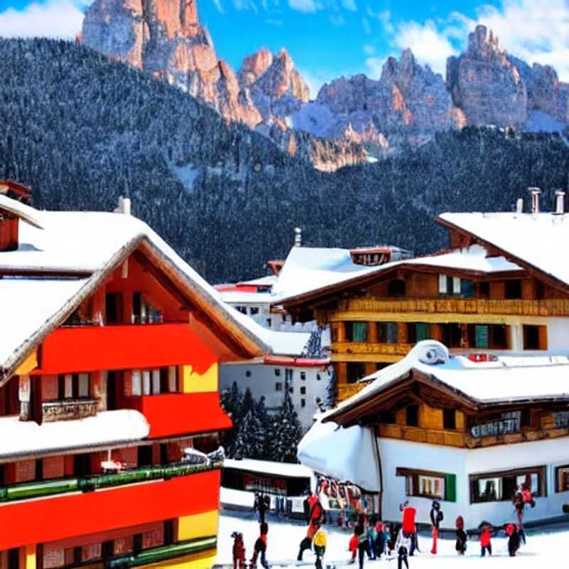 Lush green meadows and towering Dolomites frame a picturesque scene in Val Gardena, Italy, offering endless spring break adventures for nature lovers.
