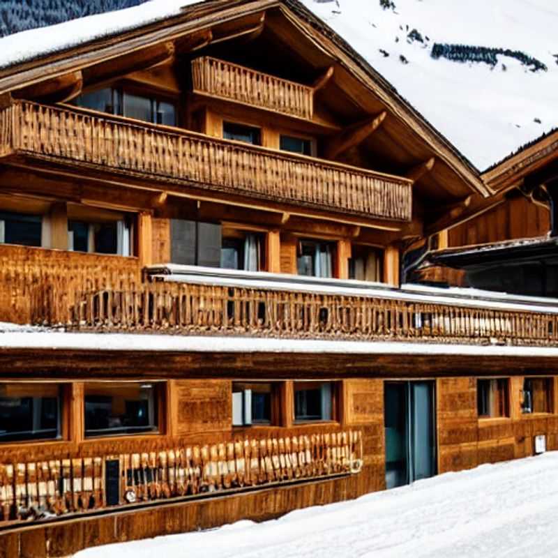 Deux couples profitent de la beauté spectaculaire des montagnes enneigées de Davos Klosters, en Suisse, lors de leurs vacances de printemps.