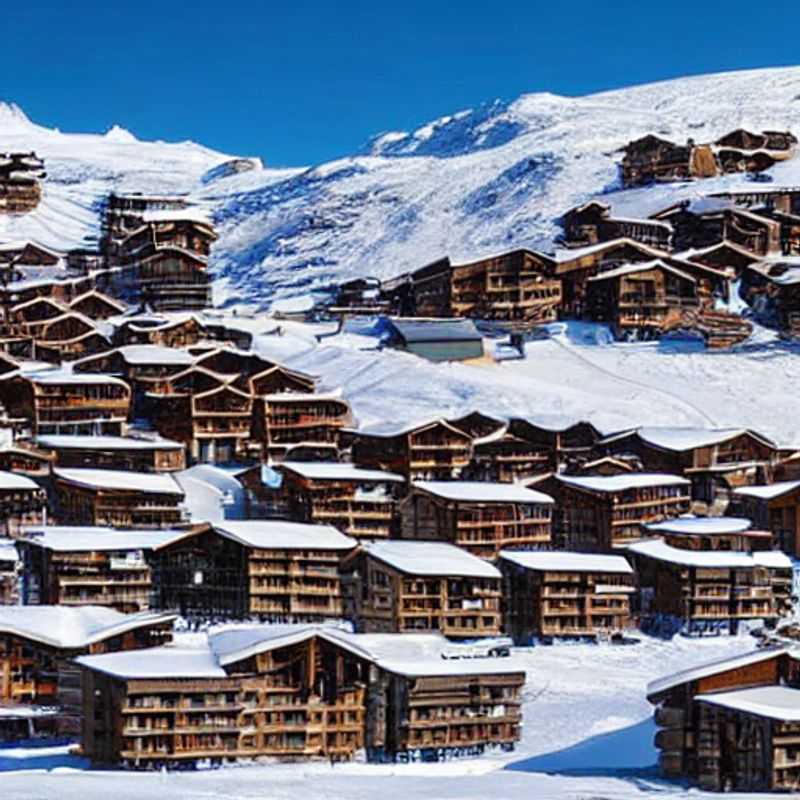 Des skieurs profitant du soleil printanier sur les pistes immaculées de Val Thorens, France, l'endroit idéal pour une escapade de vacances de printemps inoubliable.