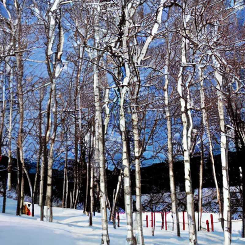 Des vacanciers profitant du soleil printanier à Niseko United, Japon, avec une vue imprenable sur les montagnes enneigées. L'aventure de ski idéale pendant les vacances de printemps !