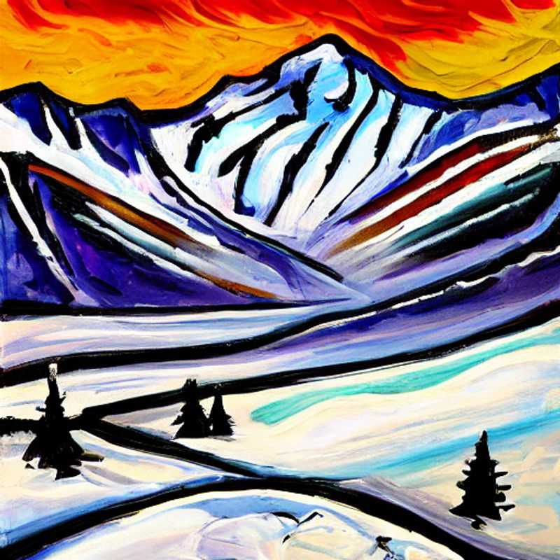 Casal aproveitando a vista deslumbrante das montanhas cobertas de neve em Kicking Horse, Canadá, durante as férias da primavera, com muita aventura e diversão pela frente.