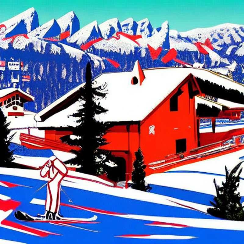 Sun-kissed slopes and vibrant spring blooms paint a picturesque scene in Madonna di Campiglio, Italy, offering endless adventures for a memorable spring break.