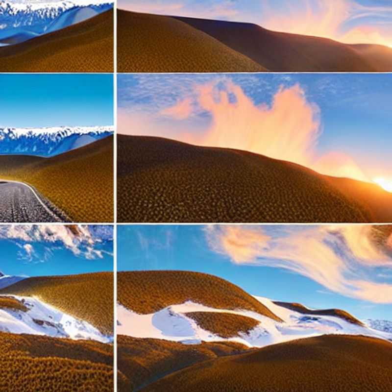 Dois amigos esquiando nas encostas ensolaradas de Mt. Hotham, Austrália, durante as férias de primavera.