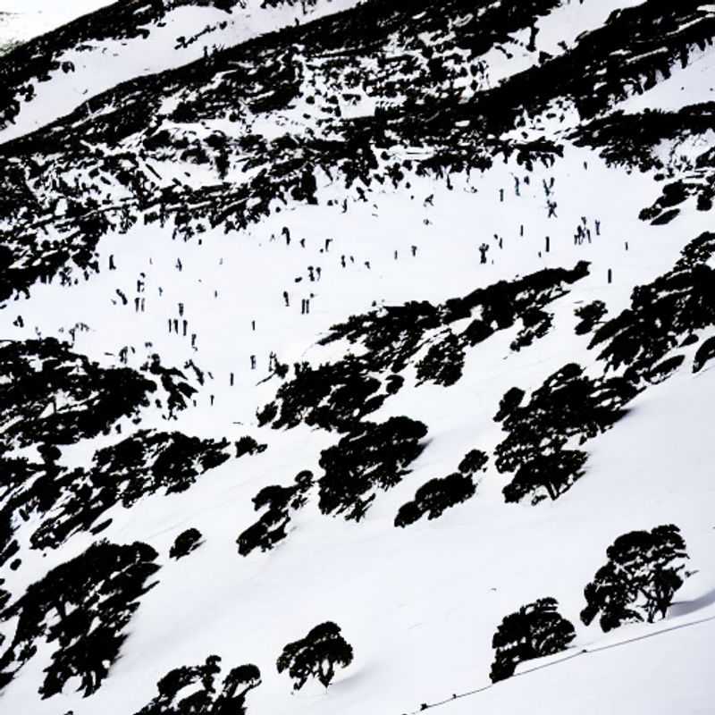 Thredbo in Spring: Trading skis for hikes! These adventurers are conquering the wildflowers and mountain trails after the snow melts, enjoying a vibrant and sunny Australian spring break. Forget snow bunnies, meet spring trailblazers!