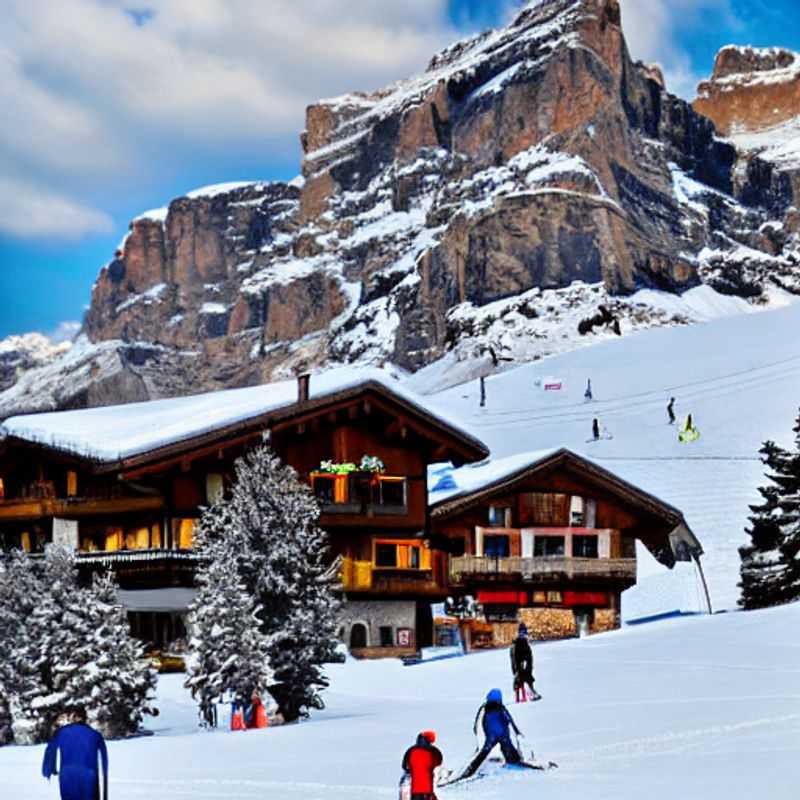 Spring blooms and majestic Dolomites: A vibrant scene in Corvara, Italy, perfect for your spring break adventure. Discover what awaits amidst the alpine beauty!