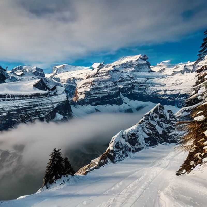 Des amis se tenant au sommet du Jungfraujoch, le Toit de l'Europe, admirant les paysages alpins printaniers à couper le souffle lors d'une escapade suisse inoubliable.