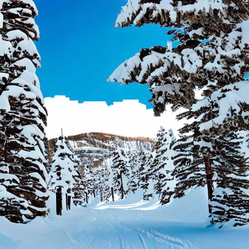 Deux skieurs dévalent les pentes ensoleillées de Vail Mountain Resort, profitant des joies du ski de printemps et d'une ambiance festive pendant les vacances de printemps.