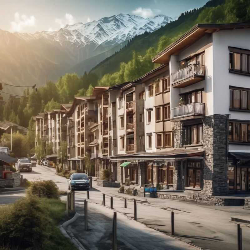 Gudauri : Les Quartiers Secrets des Pentes enneigées – Où Séjourner pour une Aventure Légendaire (et sans Transports Publics!)