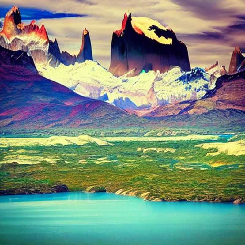 Jagged peaks clawing at the Patagonian sky: Proof that while the views are priceless, finding affordable digs can be a real quest! (Spoiler alert: we've got tips!)
