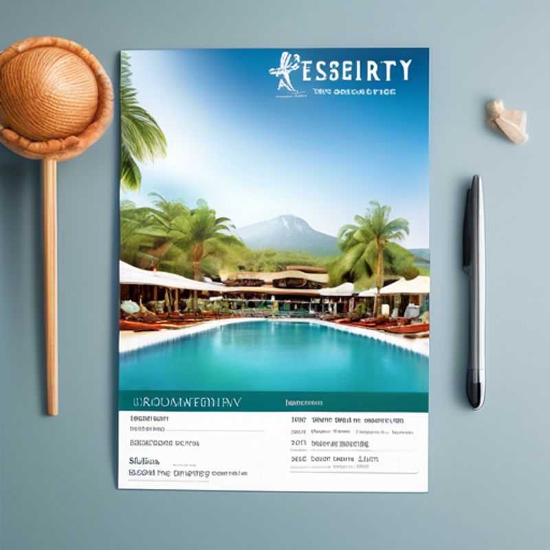 A printed itinerary and reservation confirmations, showing a detailed travel plan and booking details.