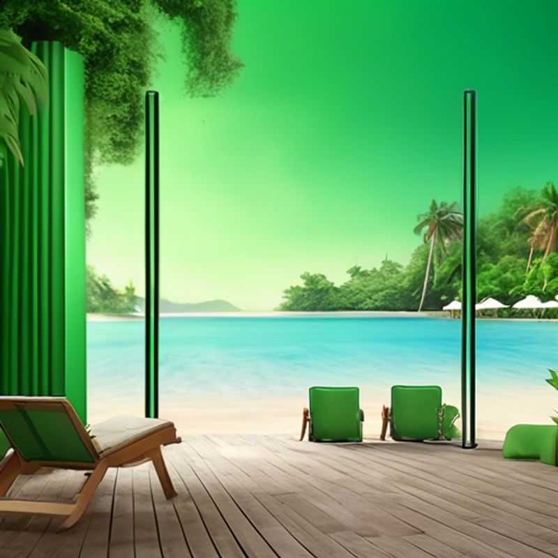 Pantalla verde portátil para videollamadas