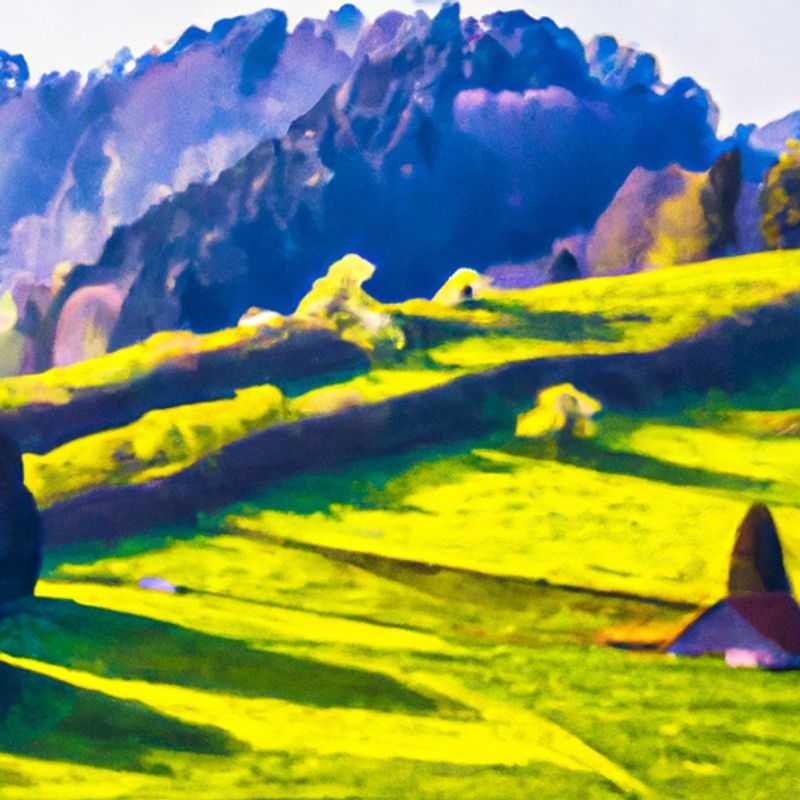 Viajante solitário contempla a paisagem deslumbrante do Hardergrat, na Suíça, durante sua jornada de três semanas na primavera, maravilhando-se com a beleza dos Alpes suíços.
