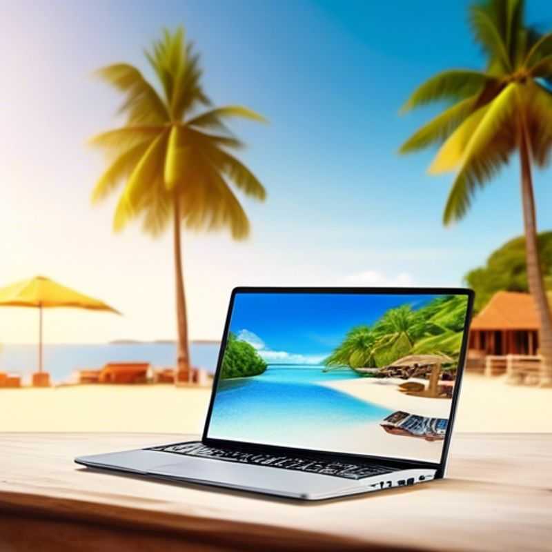 A sleek laptop, ready for work or play.