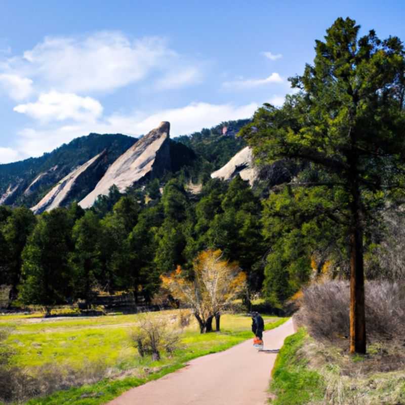 Flagstaff Mountain in Boulder&#58; A Winter Wonderland with Panoramic Views