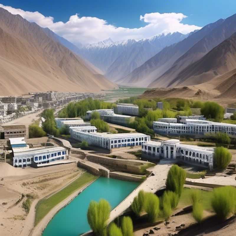 Recorre la Carretera Pamir y disfruta de la impresionante belleza montañosa en las montañas Pamir, Tayikistán, durante el otoño