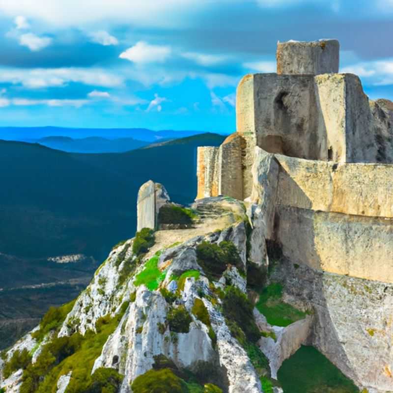 Queribus Castle in Pays Cathare: A Majestic Fall Getaway