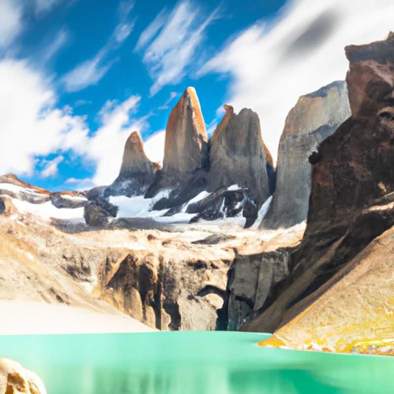 A Touch of Fall in the French Valley of Torres del Paine