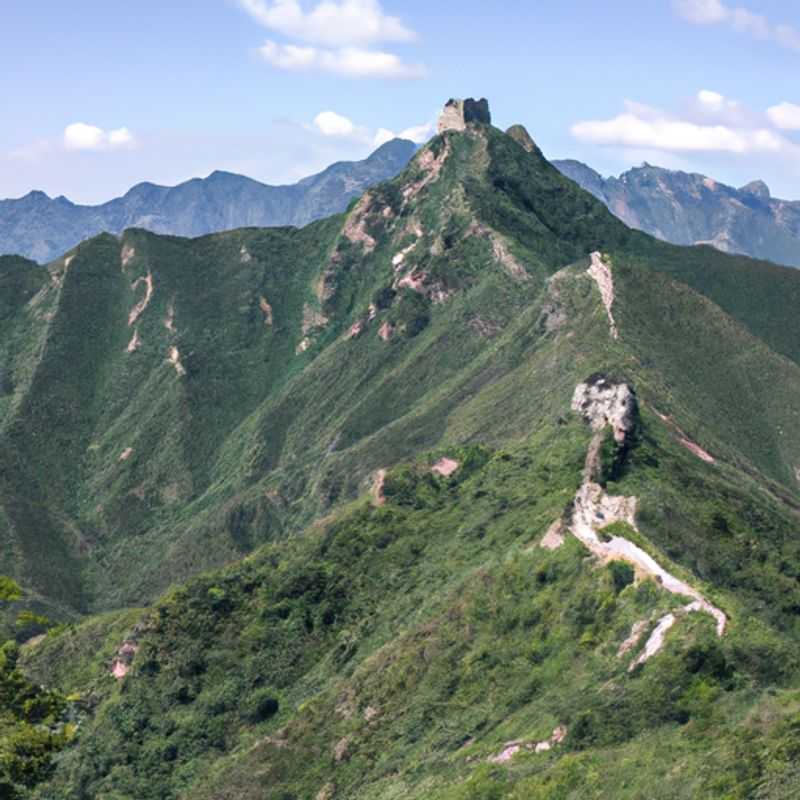 Camping at Great Wall Spur in Great Wall of China Trek, China: An Adventure Under the Spring Sky