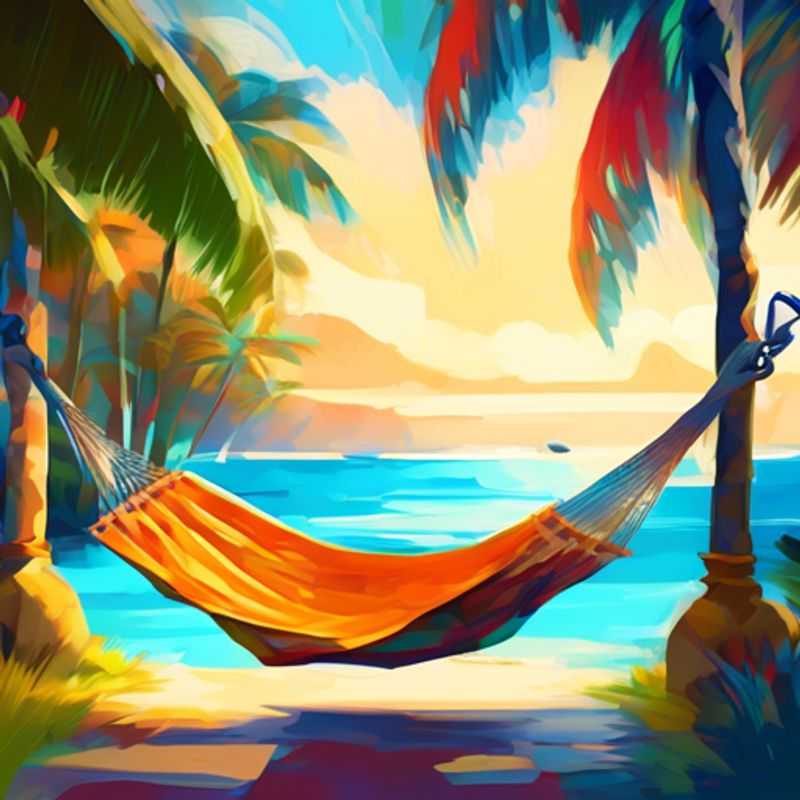Hamaca para relajarse y disfrutar del aire libre