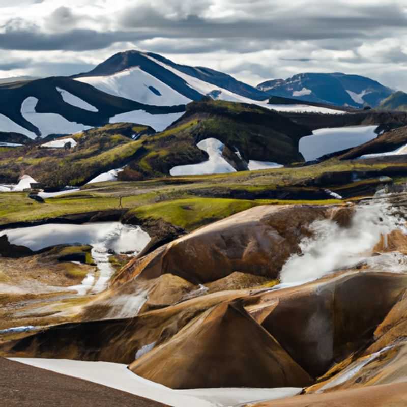 Discover Iceland's Volcanic Marvels: A Hiking Adventure Through Laugavegur Trail's Volcano Huts