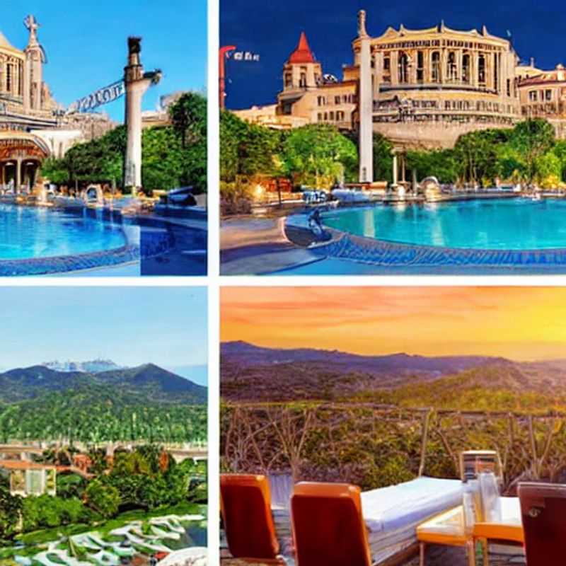 Stunning panoramic view of the dramatic Patagonian landscape – think jagged peaks and turquoise lakes – highlighting the diverse backdrops available when choosing the perfect hotel for your Argentinian and Chilean adventure.