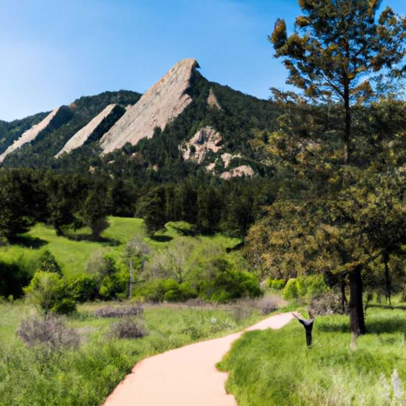 A lone traveler explores the vibrant streets of Boulder, Colorado, nestled amidst snow-capped mountains, embarking on a 4-day winter adventure to embrace the city's unique charm and outdoor spirit.