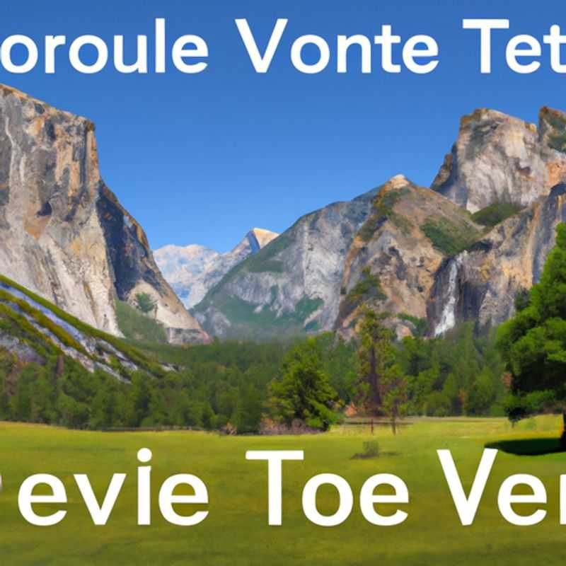 Hiking the Yosemite Valley Loop Trail: A Springtime Adventure in Yosemite's Heart