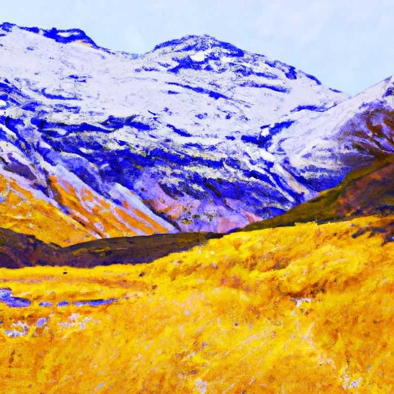 A lone traveler stands at Cascade Saddle, New Zealand, marveling at the breathtaking winter wonderland that unfolds before them. Snow-capped mountains rise majestically, casting long shadows across the icy landscape, while the crisp winter air invigorates the soul.