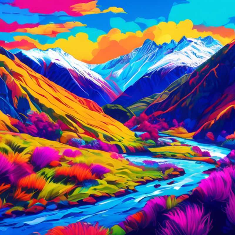 A caravan trailer nestled amidst the breathtaking panorama of Cascade Saddle, New Zealand, under a crisp winter sky. The Cultural Explorer enjoys the serene beauty of this iconic landscape.