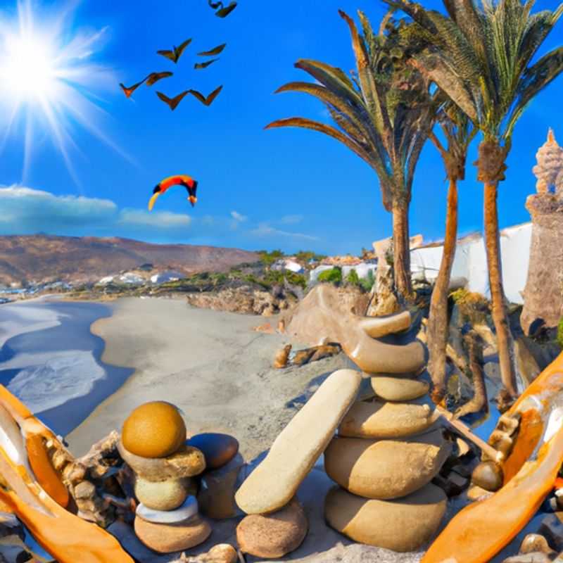 Visite printanière du village de pêcheurs de Taghazout&#44; Maroc
