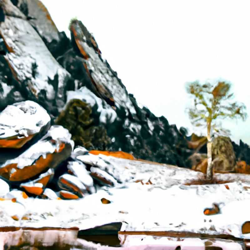 A lone traveler explores the vibrant streets of Boulder, Colorado, nestled amidst snow-capped mountains, embarking on a 4-day winter adventure to embrace the city's unique charm and outdoor spirit.