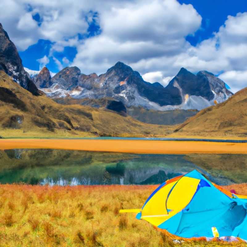 Camping on the Edge of the World: Laguna Jahuacocha Campsite in Huayhuash Circuit, Peru