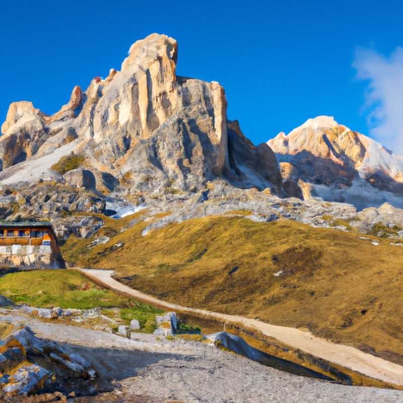 Passo Giau Winter Wander under the Stars