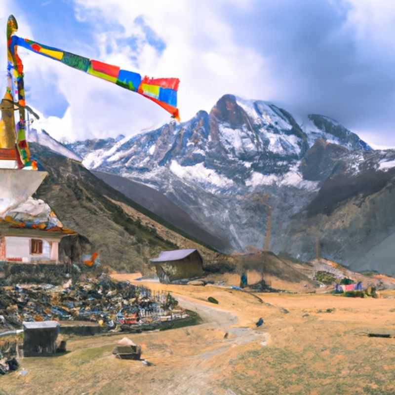 The Colorful Canvas of Jomsom&#58; Unveiling the Hidden Hues of an Autumn Masterpiece