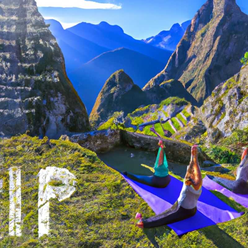 Gourmet Peruvian Delights&#58; A Culinary Adventure on the Inca Trail to Machu Picchu