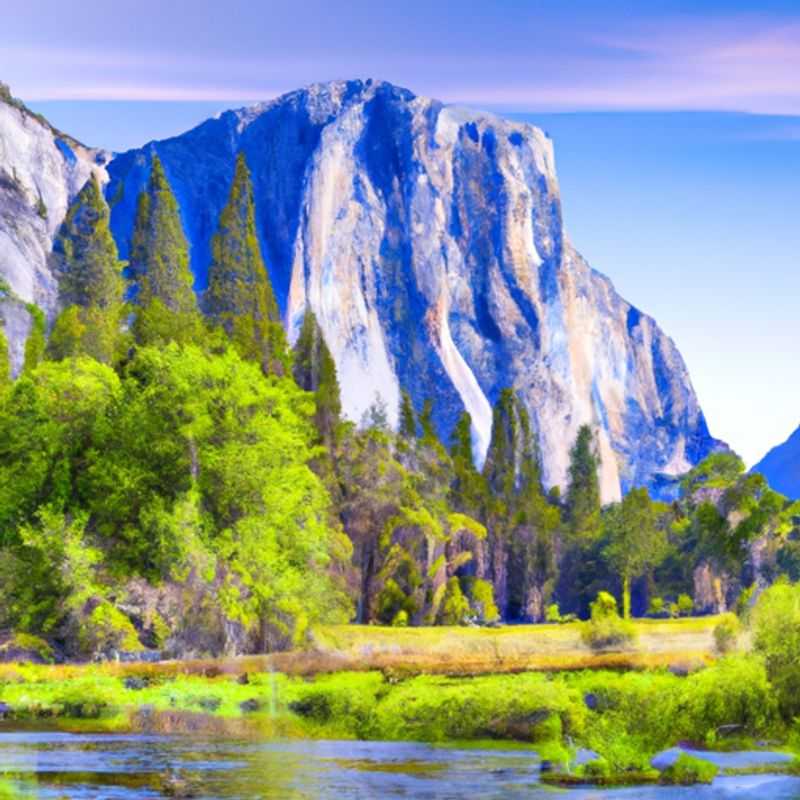 Randonnée à Glacier Point dans le parc national de Yosemite, États-Unis, en été