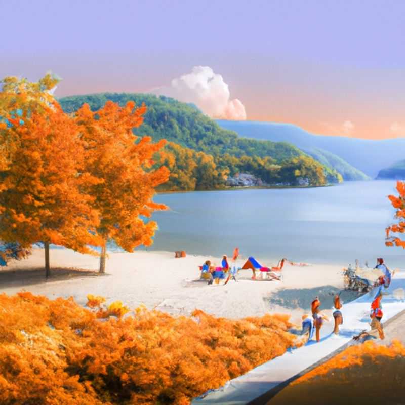 Unveiling the Verdant Splendor of Bear Mountain Loop Trail&#58; A Vibrant Tapestry of Nature's Canvas in Spring