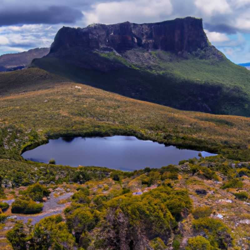 Camping at Lake Windermere on the Overland Track&#58; A Springtime Adventure in Tasmania