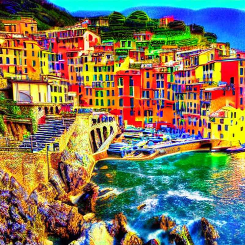 Cinque Terre au printemps : villages colorés accrochés aux falaises, idéal pour des vacances de printemps.