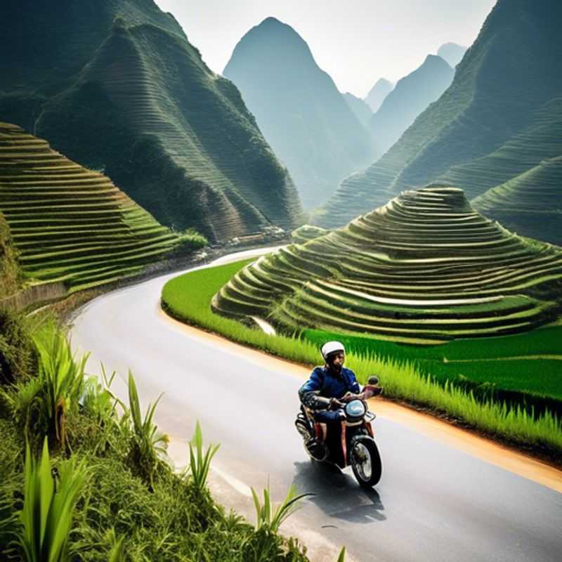 Découvrez les montagnes jumelles de Quan Ba et leur sommet emblématique en forme de cœur sur la boucle de Ha Giang, Vietnam, entre l'été et l'automne