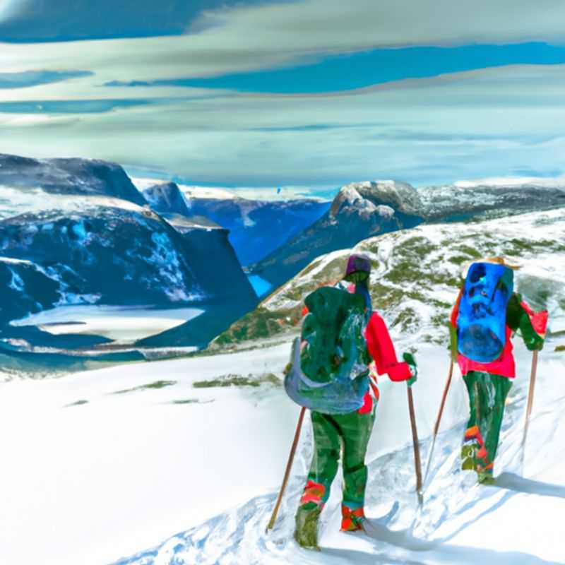 Поездка на горнолыжный курорт Myrkdalen в долине Aurlandsdalen&#44; Норвегия&#58; идеальное время с конца зимы до начала весны