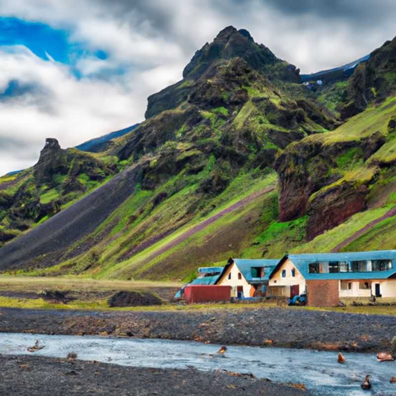 Um passeio inesquecível pelo Parque Nacional Þingvellir durante o outono na Trilha Laugavegur, Islândia