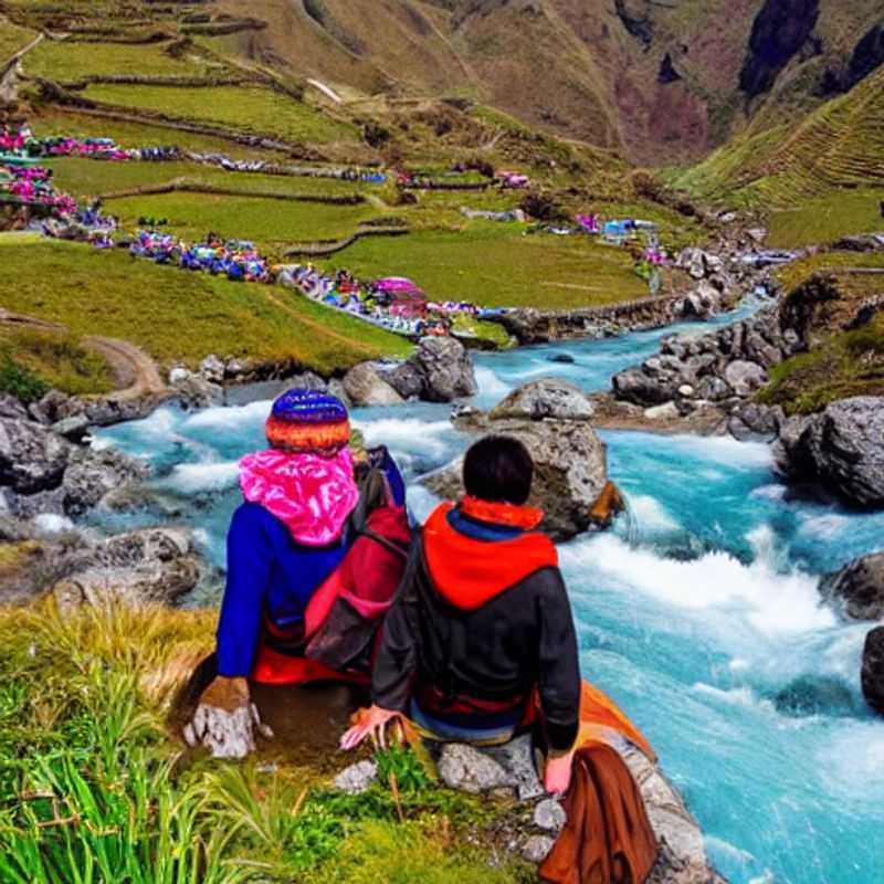 Randonnée des Larès au Pérou, paysages andins impressionnants au printemps.