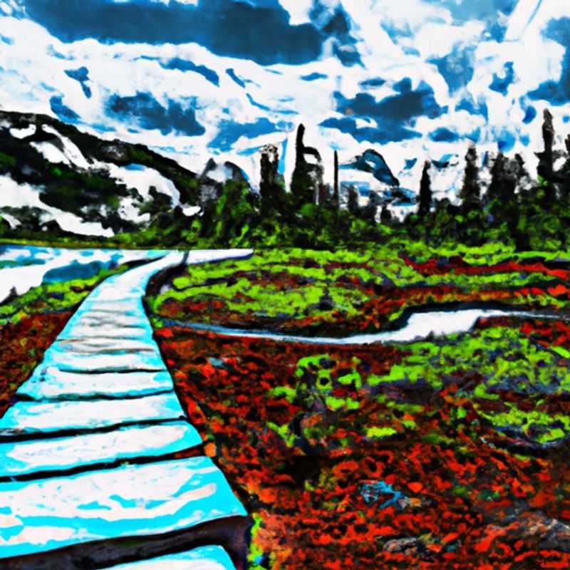 Four intrepid adventurers traverse the historic Chilkoot Trail, a rugged wilderness path spanning the USA and Canada, embarking on an unforgettable 24-hour summer journey.