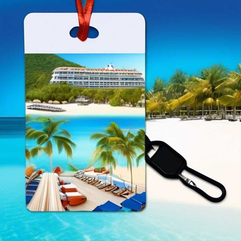 Cordón para tarjeta de acceso a crucero o hotel.